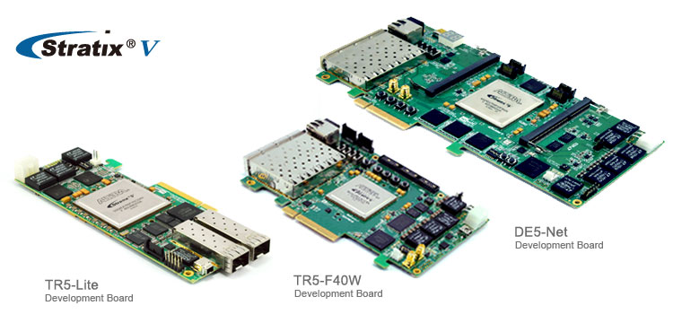 Terasic Stratix V FPGA Development Boards