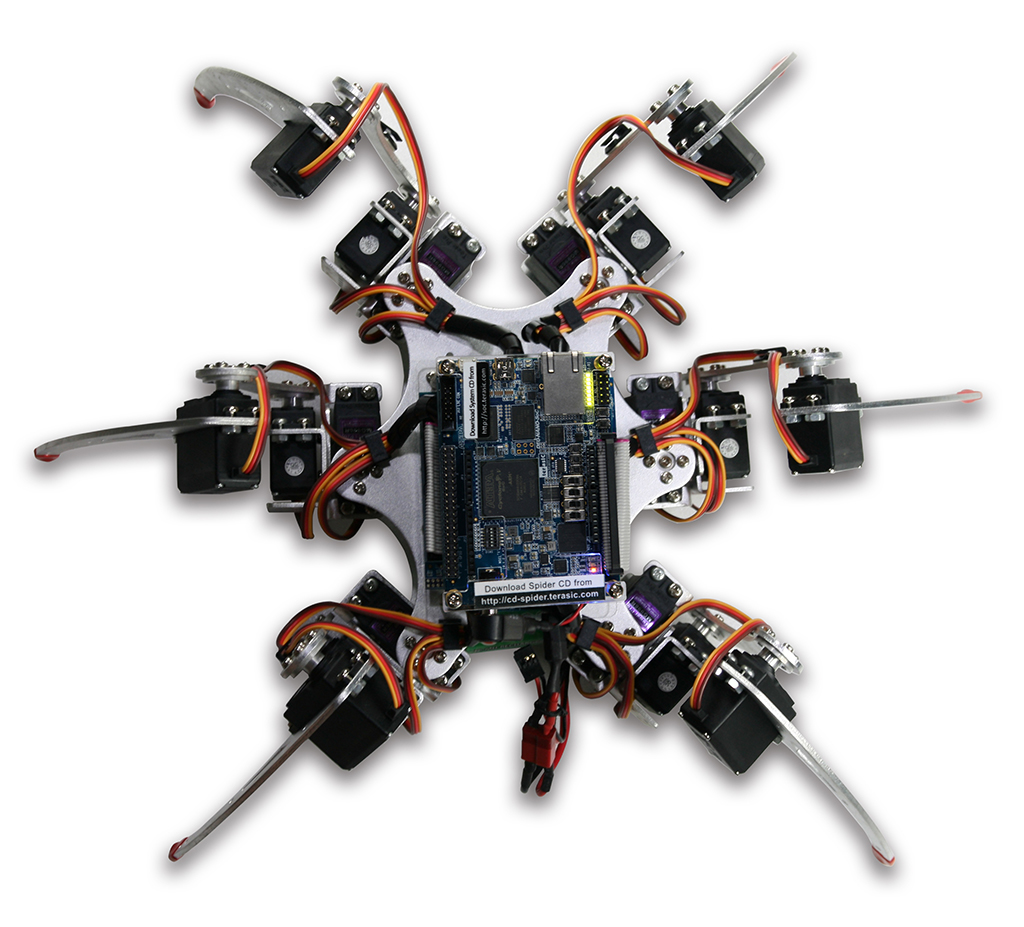 Terasic - 机器人套件 - Terasic SpiderX image.