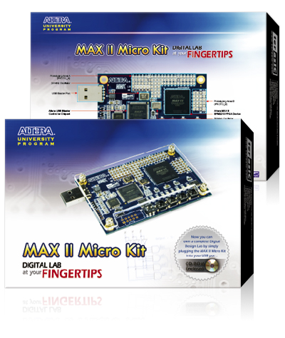 Terasic - Phased Out - Main Boards - MAX II Micro Kit