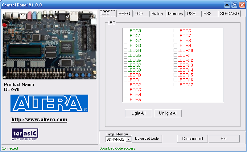 Terasic - All FPGA Boards - Cyclone II - Altera DE2-70 Board