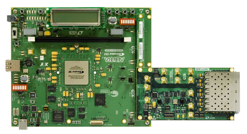 Terasic - Daughter Cards - Networking - SFP-HSMC Card