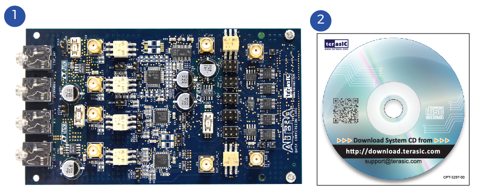 Terasic - Daughter Cards - Interface Conversion - AD/DA Data Conversion ...