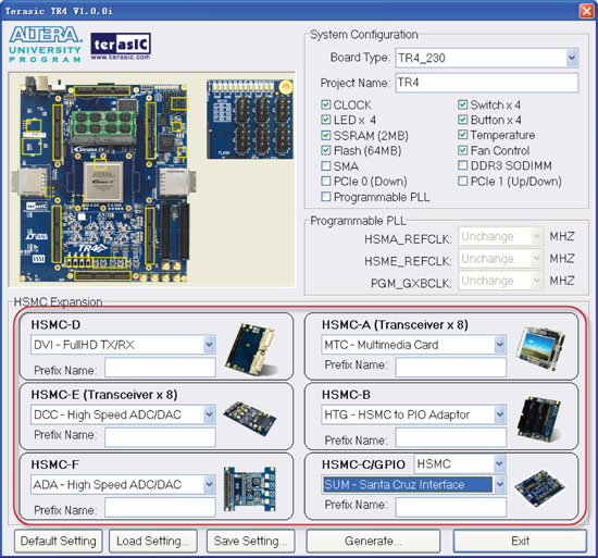 Terasic - 母板 - Stratix IV - Terasic TR4 FPGA Development Kit